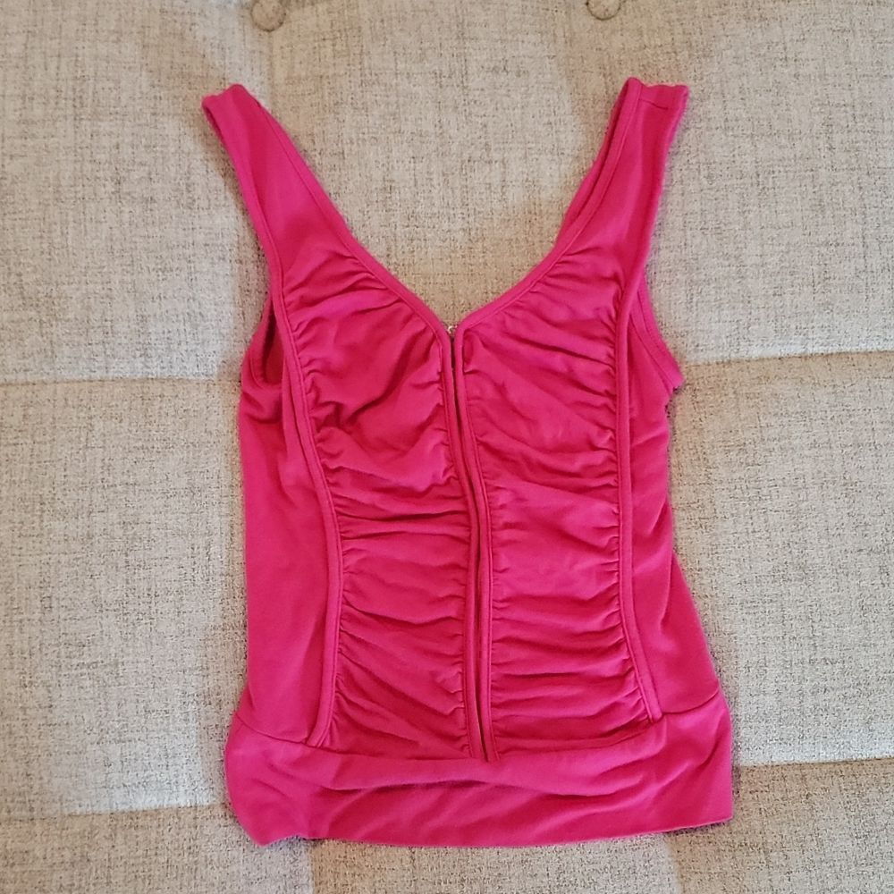 Beautiful pink/ fusia Express top Y2K